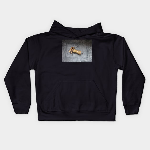 The corkscrew - 1 Kids Hoodie by walter festuccia